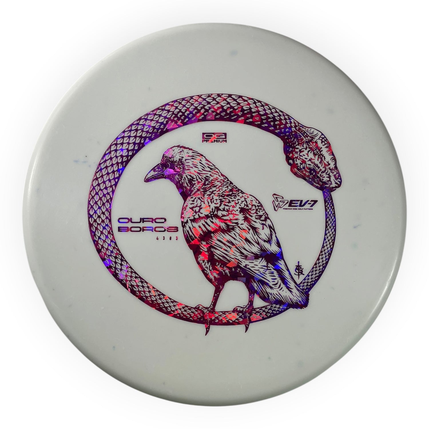 EV-7 Ouroboros | OG Premium | White/Pink 171g Disc Golf