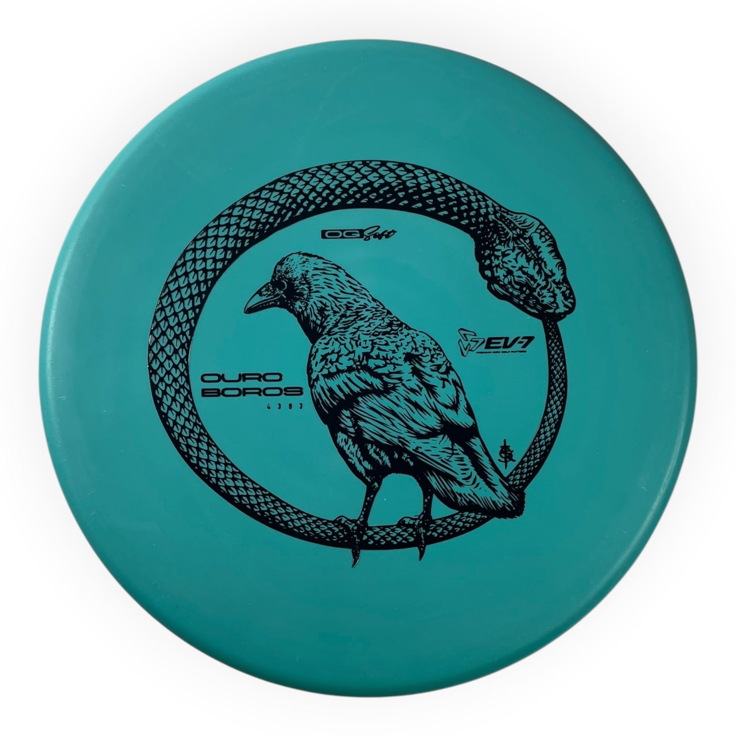EV-7 Ouroboros | OG Soft | Teal/Black 173g Disc Golf