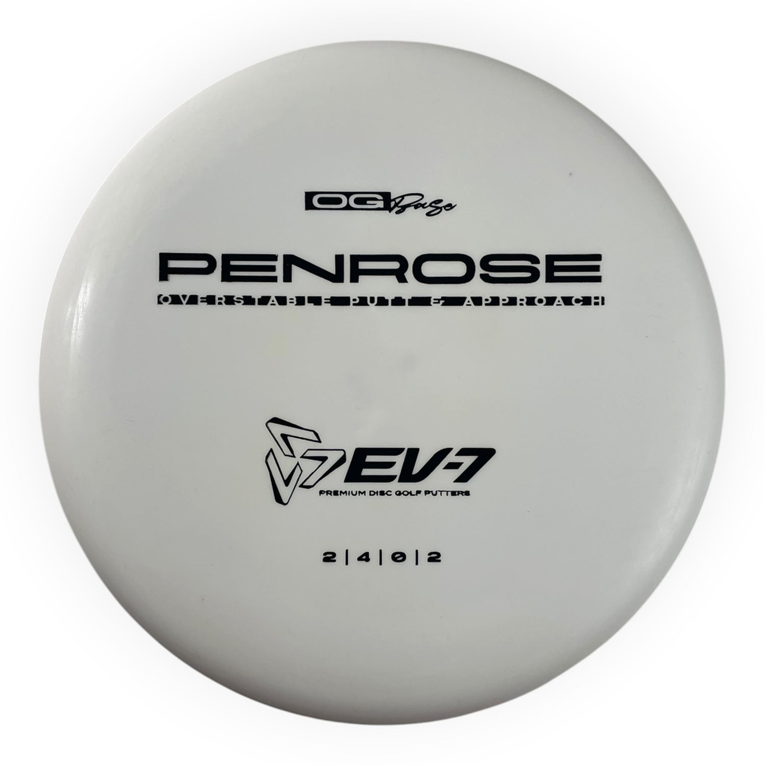 EV-7 Penrose | OG Base | White/Black 174g Disc Golf