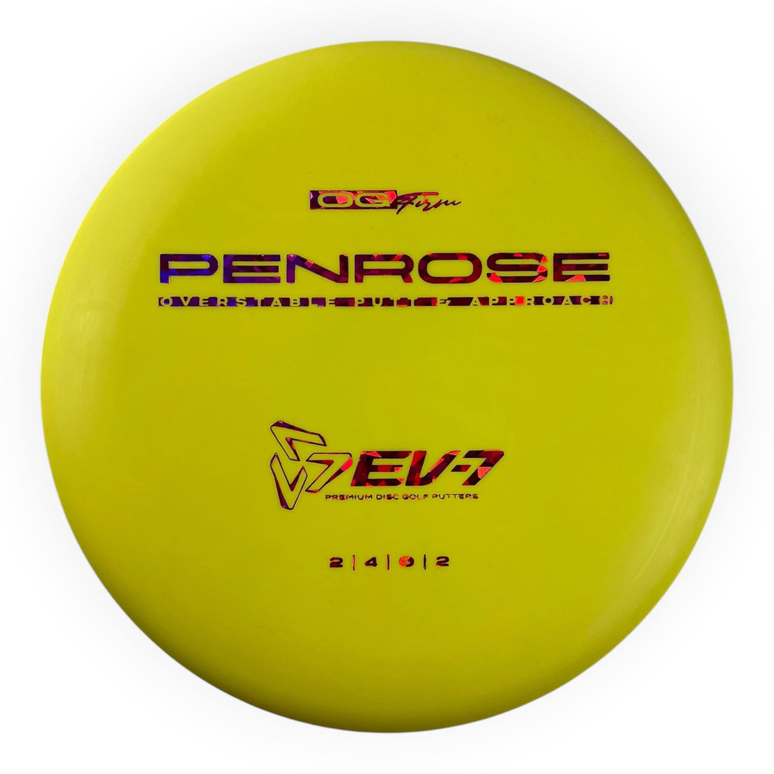 EV-7 Penrose | OG Firm | Yellow/Pink 172g Disc Golf