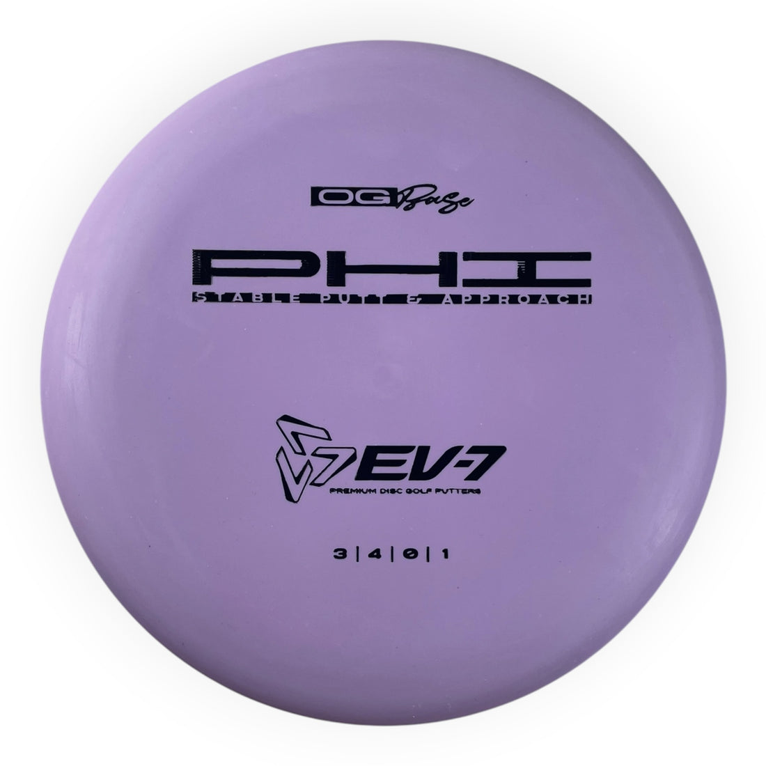 EV-7 Phi | OG Base | Purple/Black 170g Disc Golf