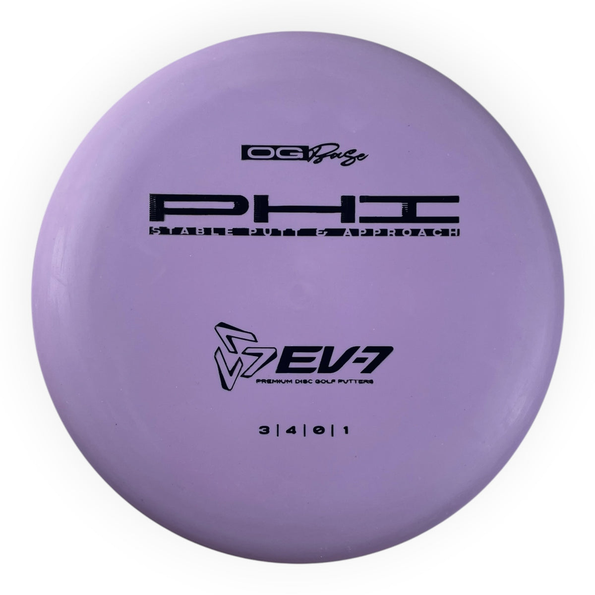 EV-7 Phi | OG Base | Purple/Black 170g Disc Golf