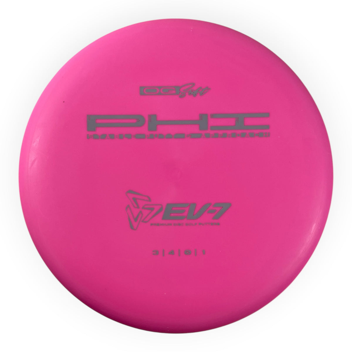 EV-7 Phi | OG Soft | Pink/Grey 172g Disc Golf