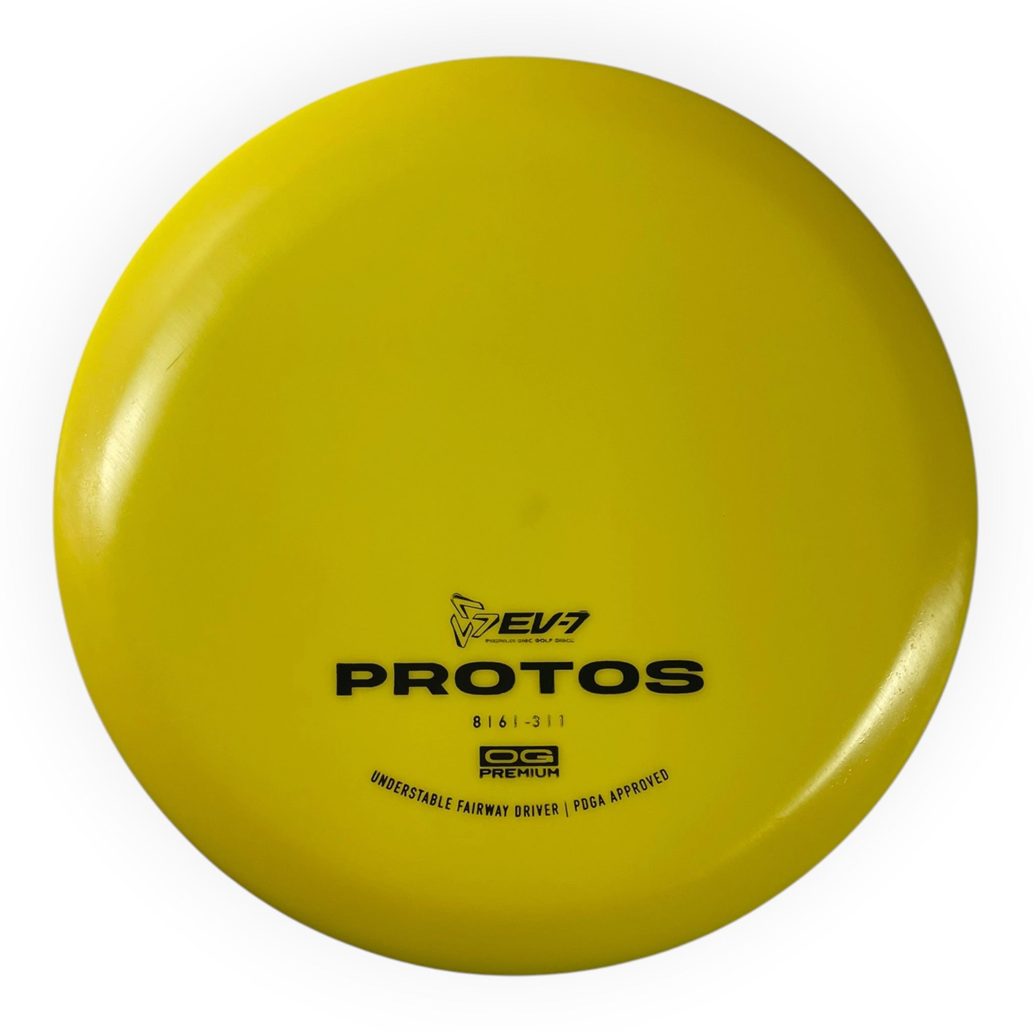 EV-7 Protos | OG Premium | Yellow/Black 167g Disc Golf