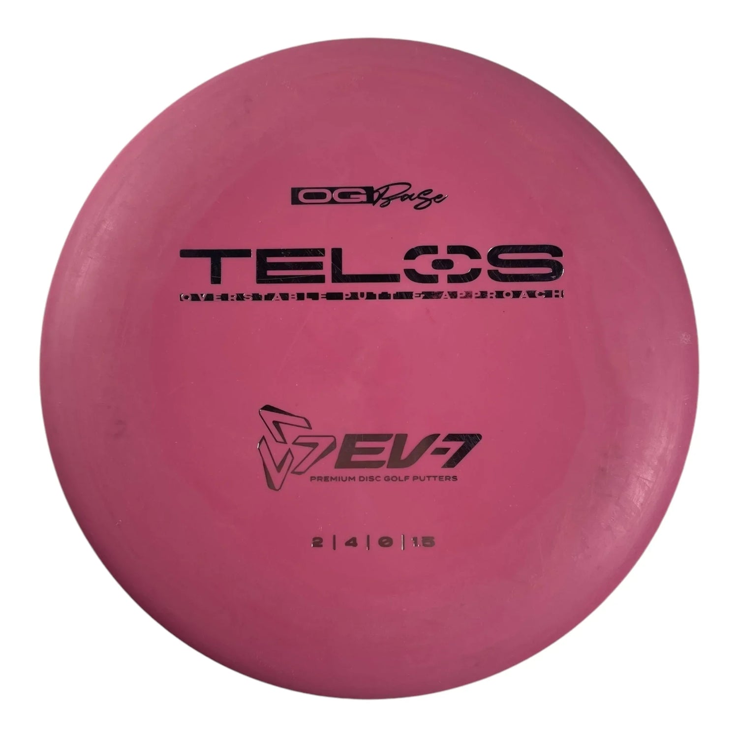 EV - 7 Telos | OG Base | Pink/Silver 173g Disc Golf