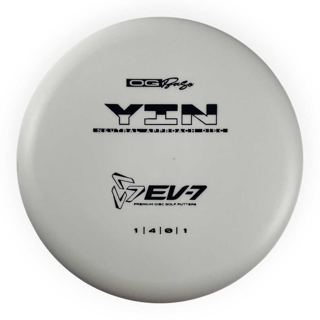 EV-7 Yin | OG Base | White/Black 175g Disc Golf