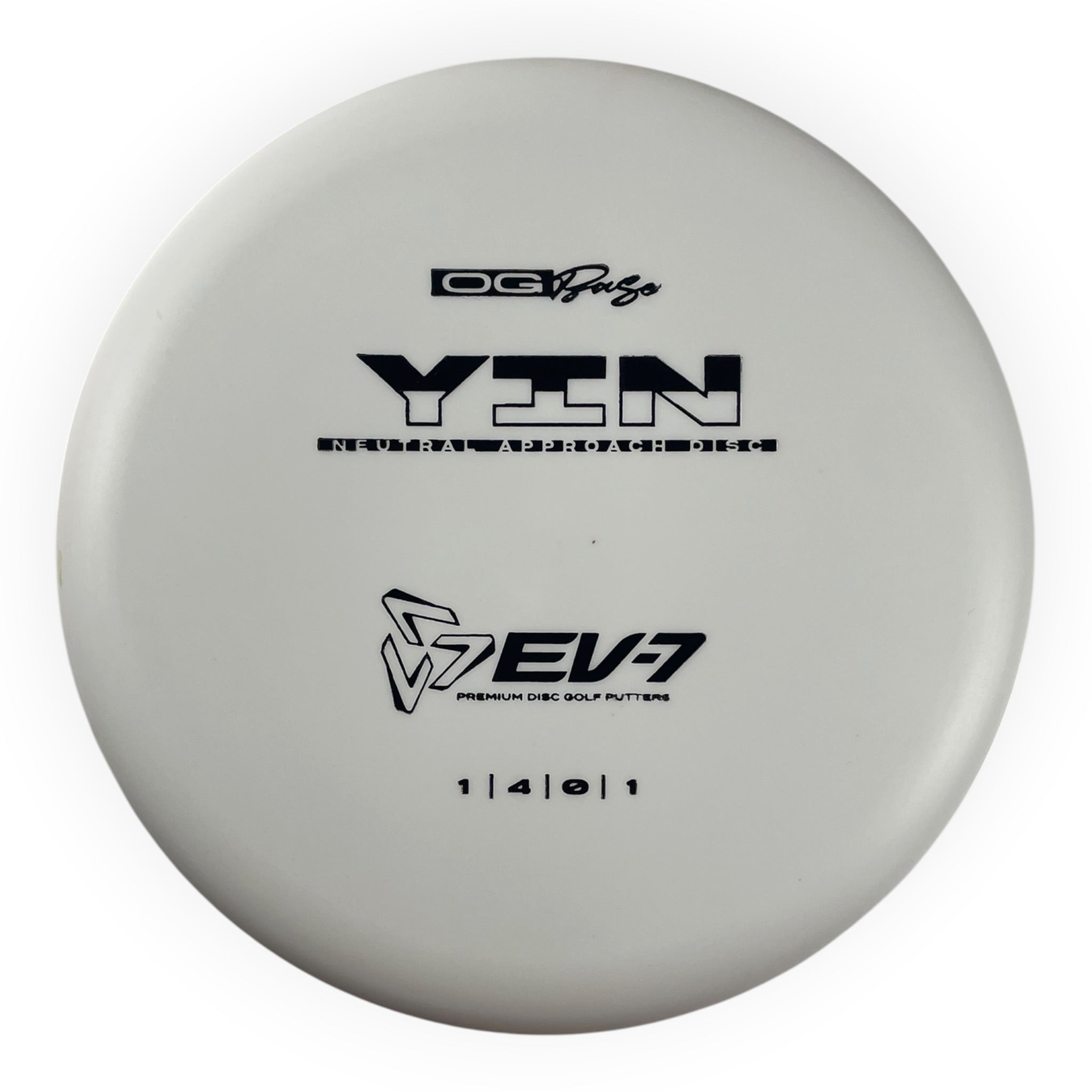 EV-7 Yin | OG Base | White/Black 175g Disc Golf