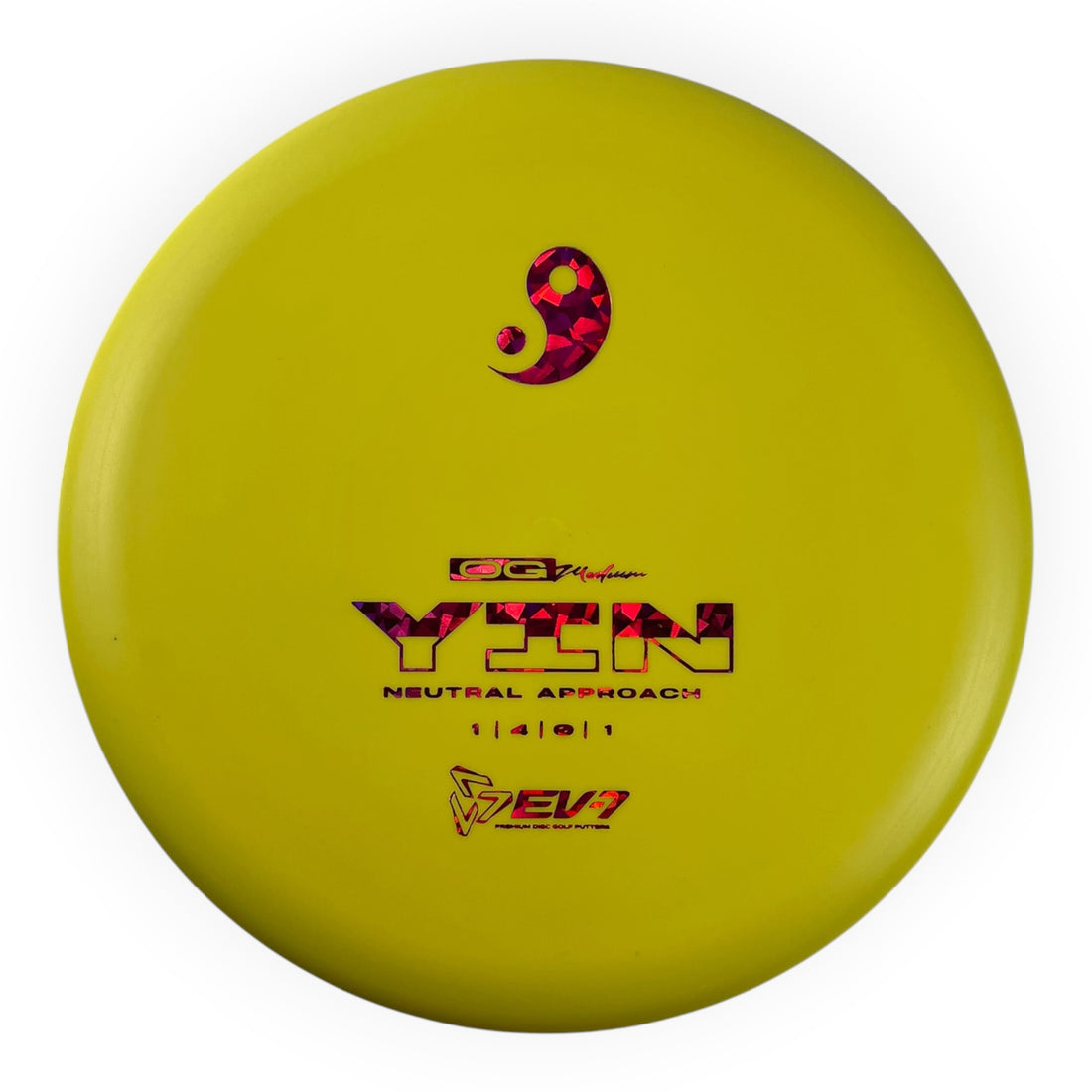 EV-7 Yin | OG Medium | Yellow/Pink 175g Disc Golf