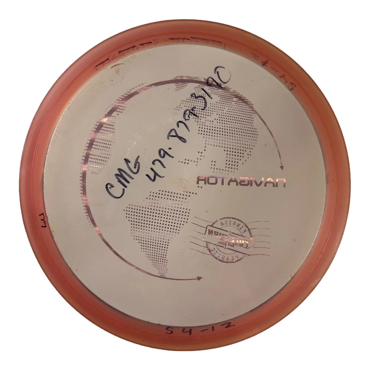Full Turn Navigator - Used Excellent | Priority | Peach/Holo 179g Disc Golf