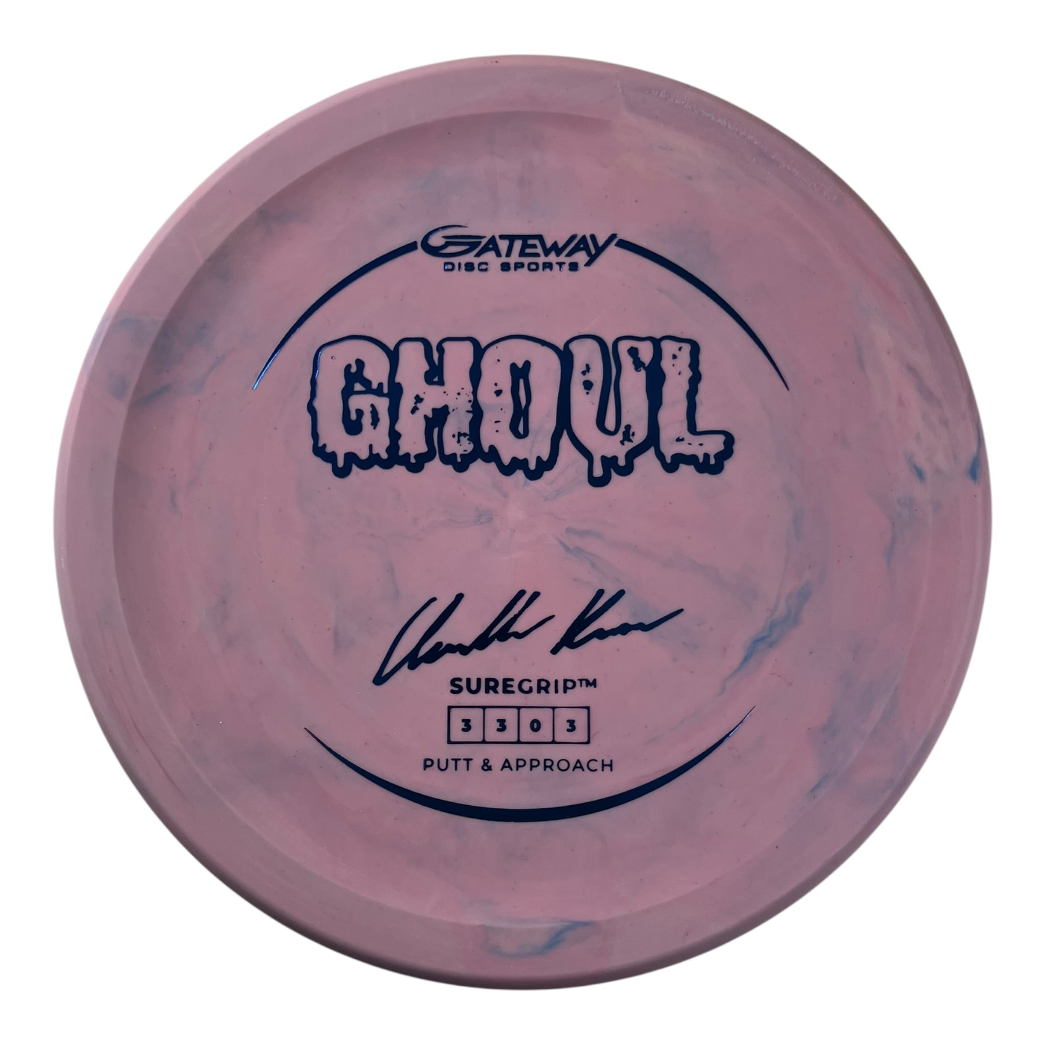 Gateway Disc Sports Ghoul | Suregrip | Purple/Blue 174g (Chandler Kramer) Disc Golf