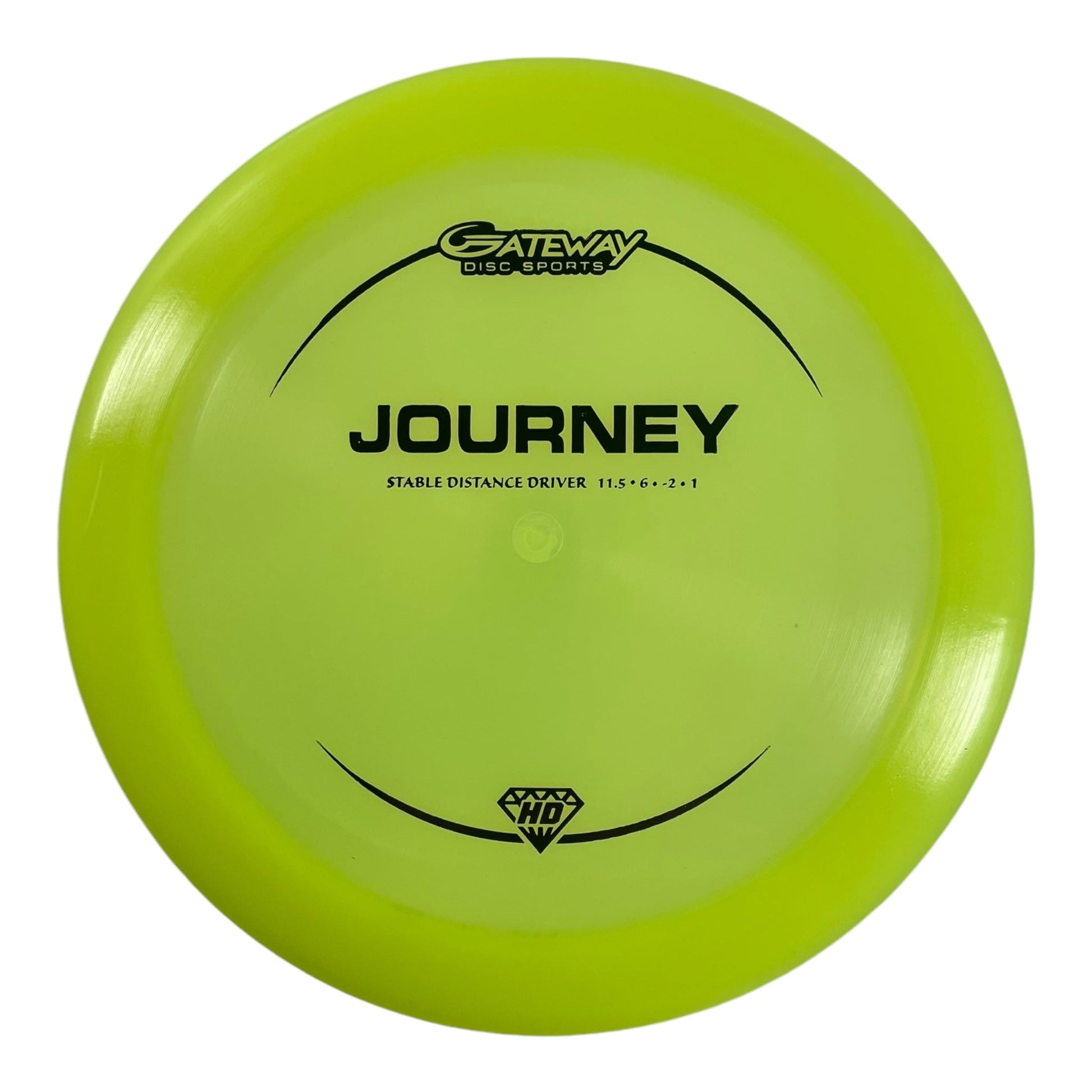 Gateway Disc Sports Journey | Hyper Diamond (HD) | Green/Purple 176g Disc Golf