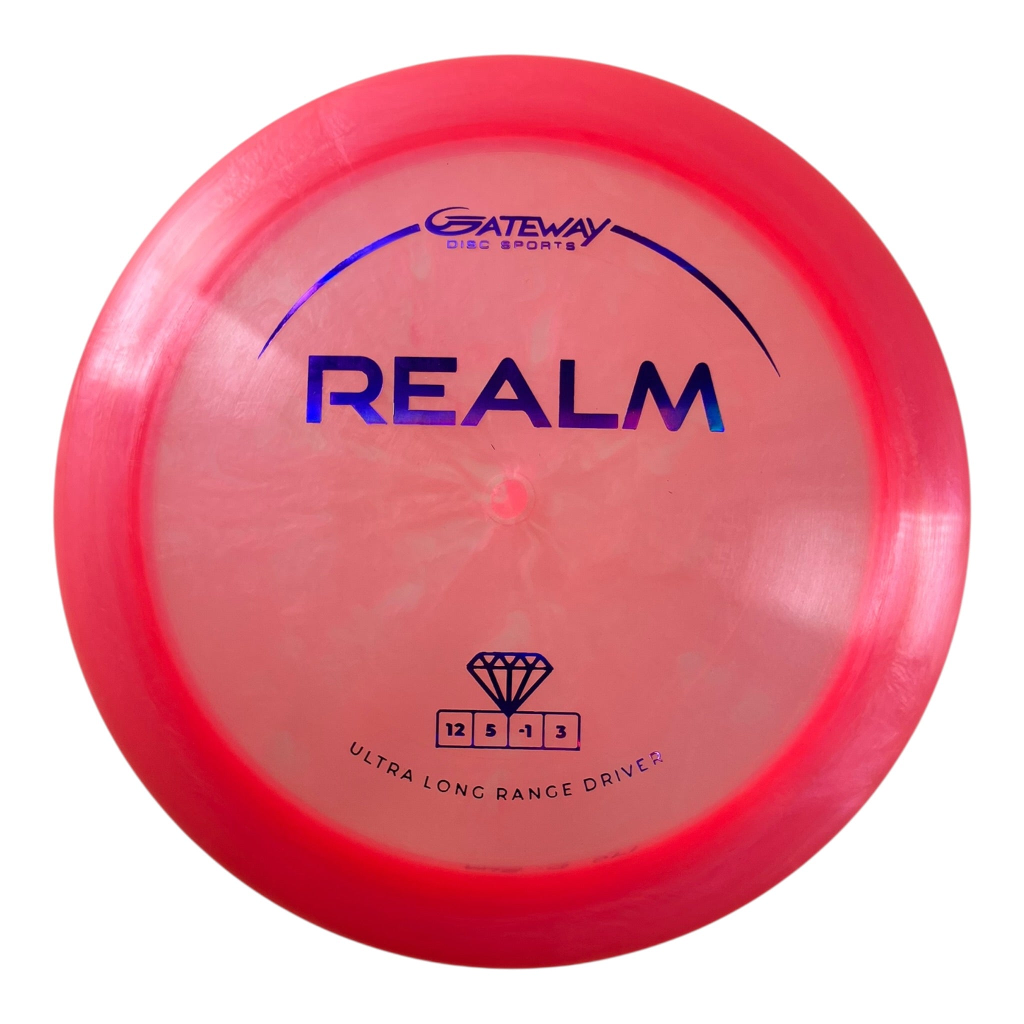 Gateway Disc Sports Realm | Diamond | Pink/Purple 170g Disc Golf