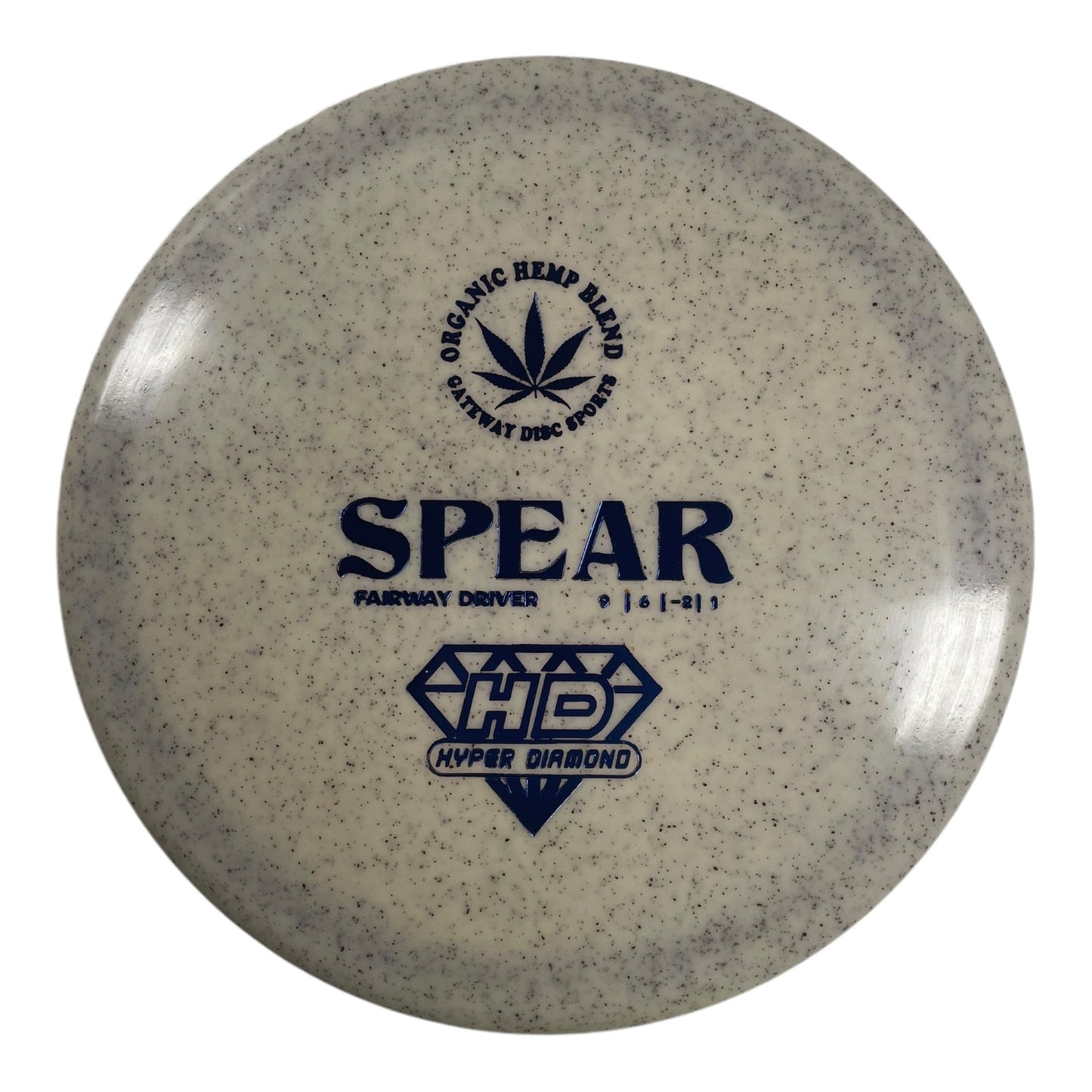 Gateway Disc Sports Spear | Hyper Diamond Hemp (HD) | Tan/Blue 176g Disc Golf