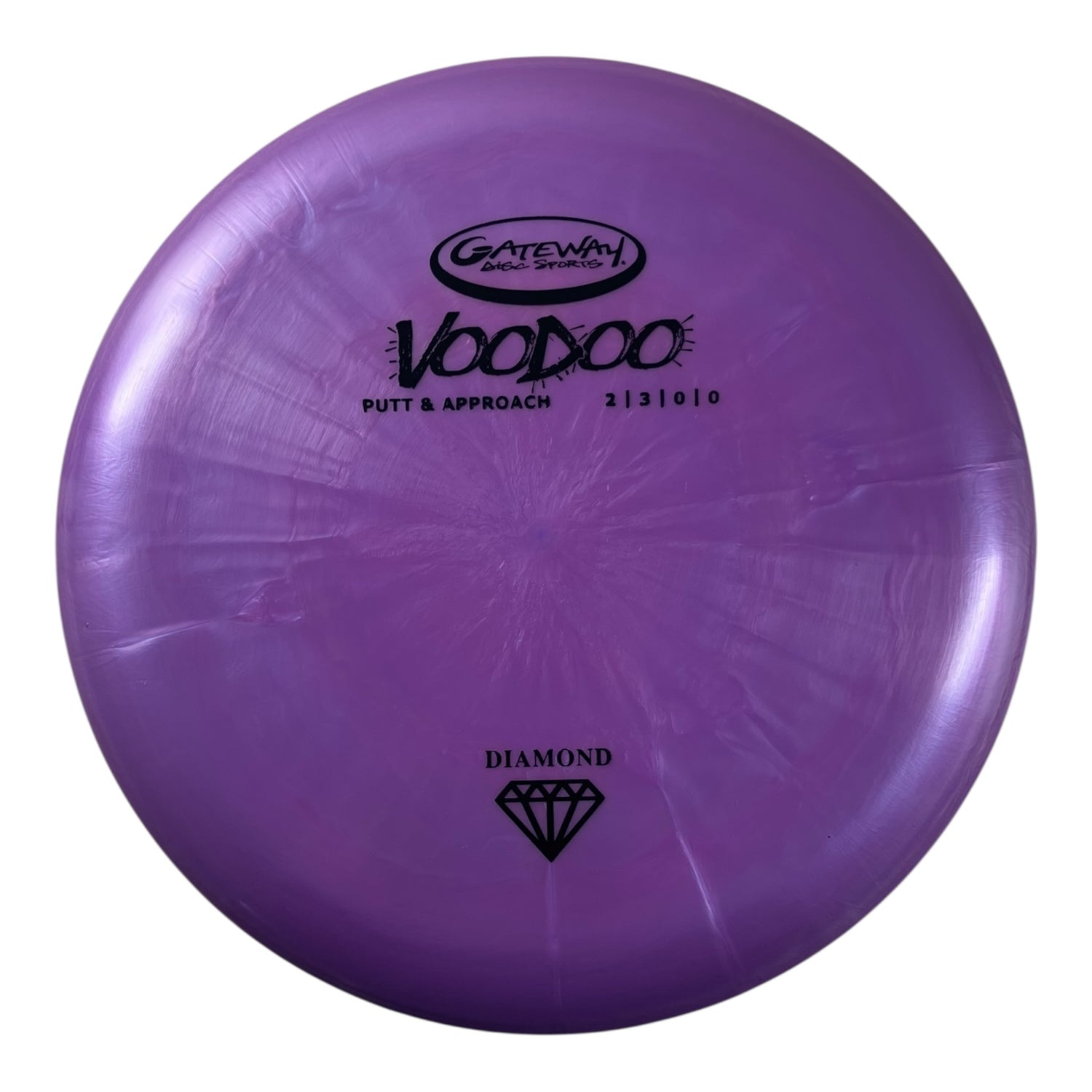 Gateway Disc Sports Voodoo | Diamond | Purple/Black 174-175g Disc Golf
