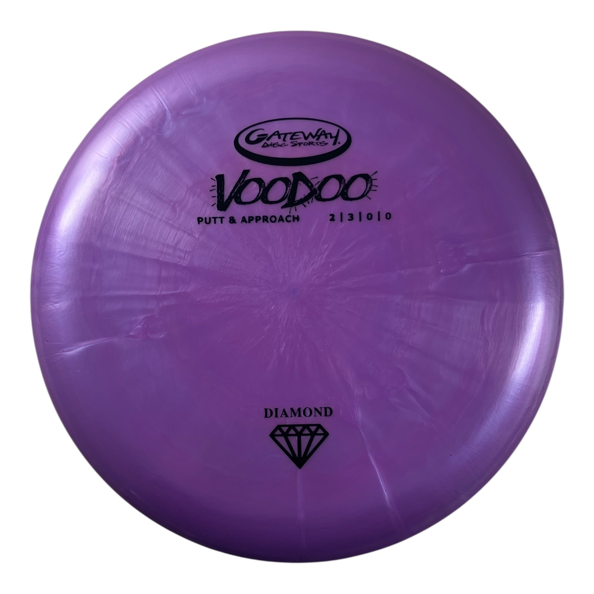 Gateway Disc Sports Voodoo | Diamond | Purple/Black 174-175g Disc Golf