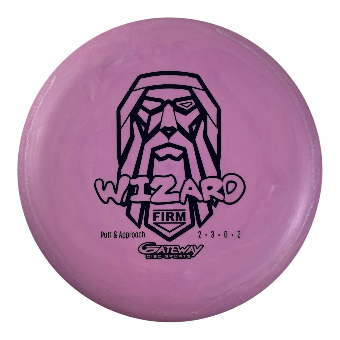 Gateway Disc Sports Wizard | Firm | Pink/Black 169g Disc Golf