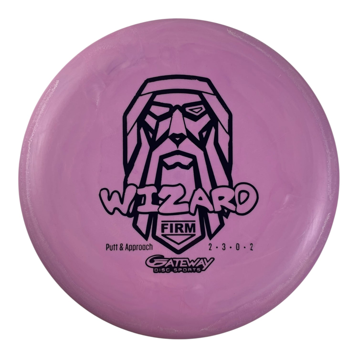 Gateway Disc Sports Wizard | Firm | Pink/Black 169g Disc Golf