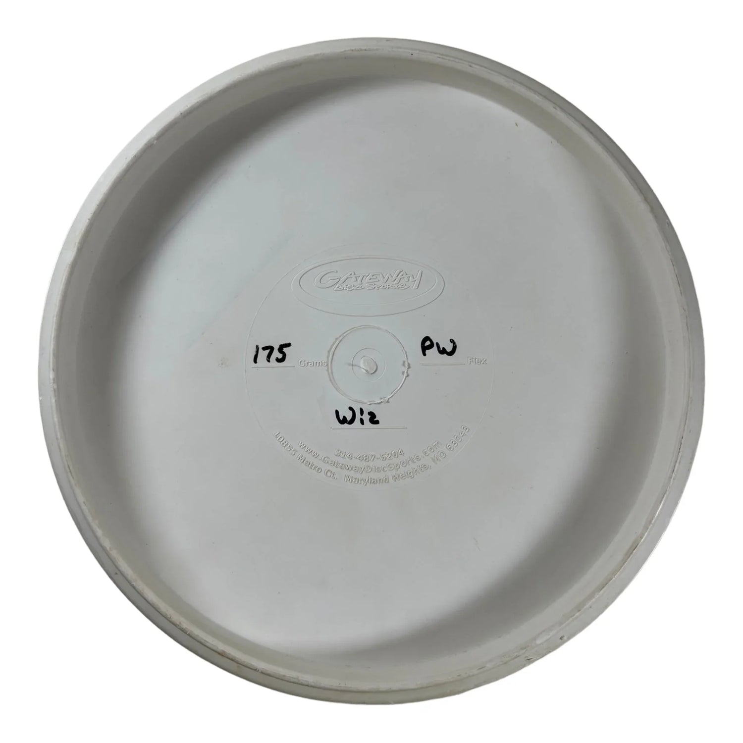 Gateway Disc Sports Wizard - Used Excellent | Pure White | White/Red 175g Disc Golf