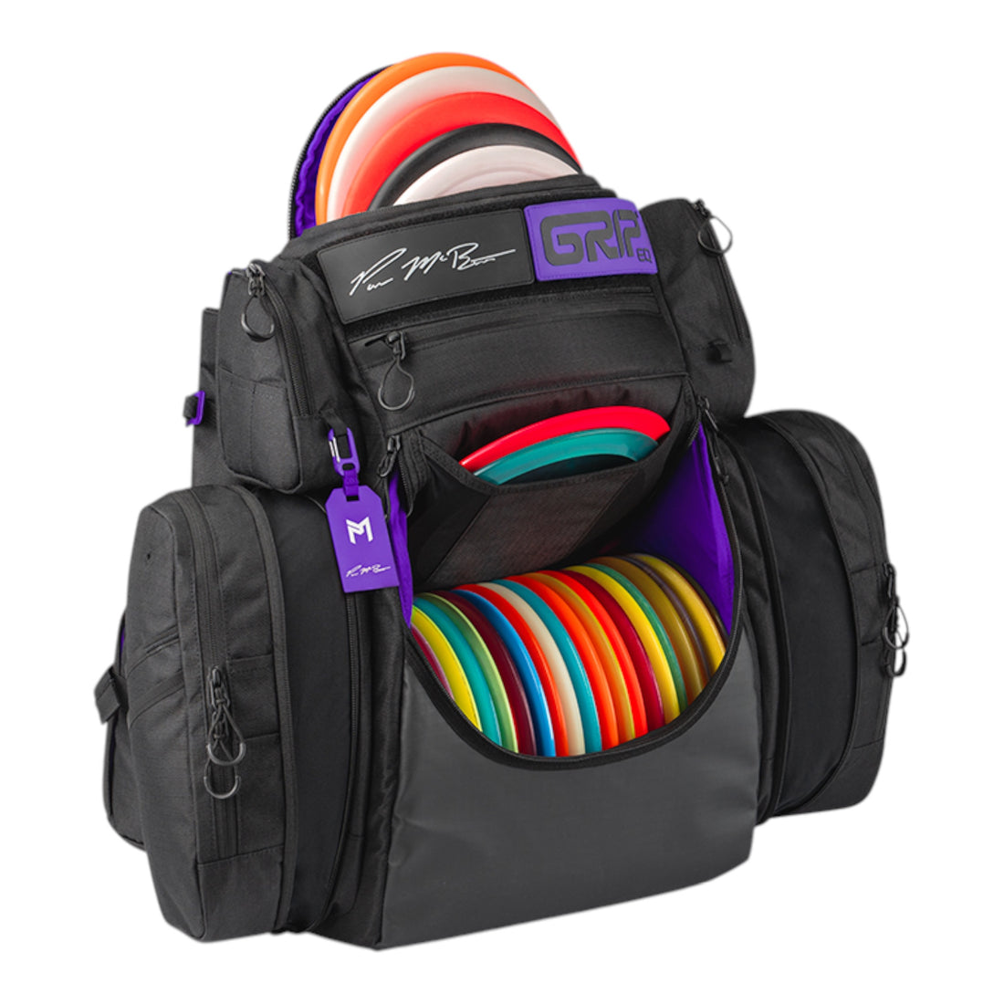 GRIPeq MB-PX1 Backpack includes Luna + Mini (Paul McBeth) Disc Golf