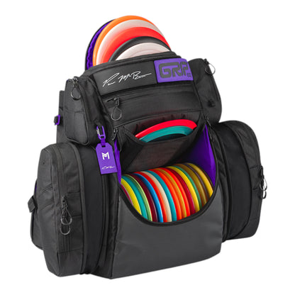 GRIPeq MB-PX1 Backpack includes Luna + Mini (Paul McBeth) Disc Golf