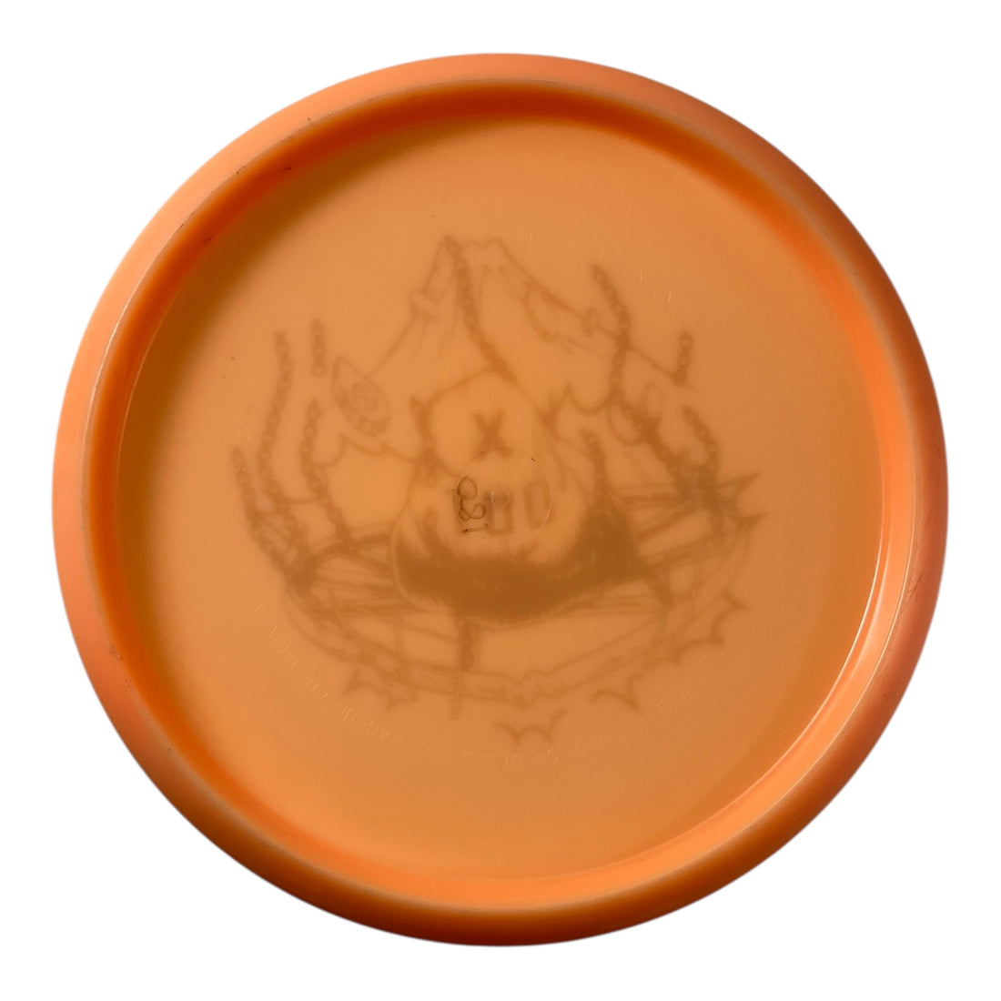 Infinite Discs Anubis - Used Like New | C-Blend Glow | Orange/Holo 180g (Patent) Disc Golf