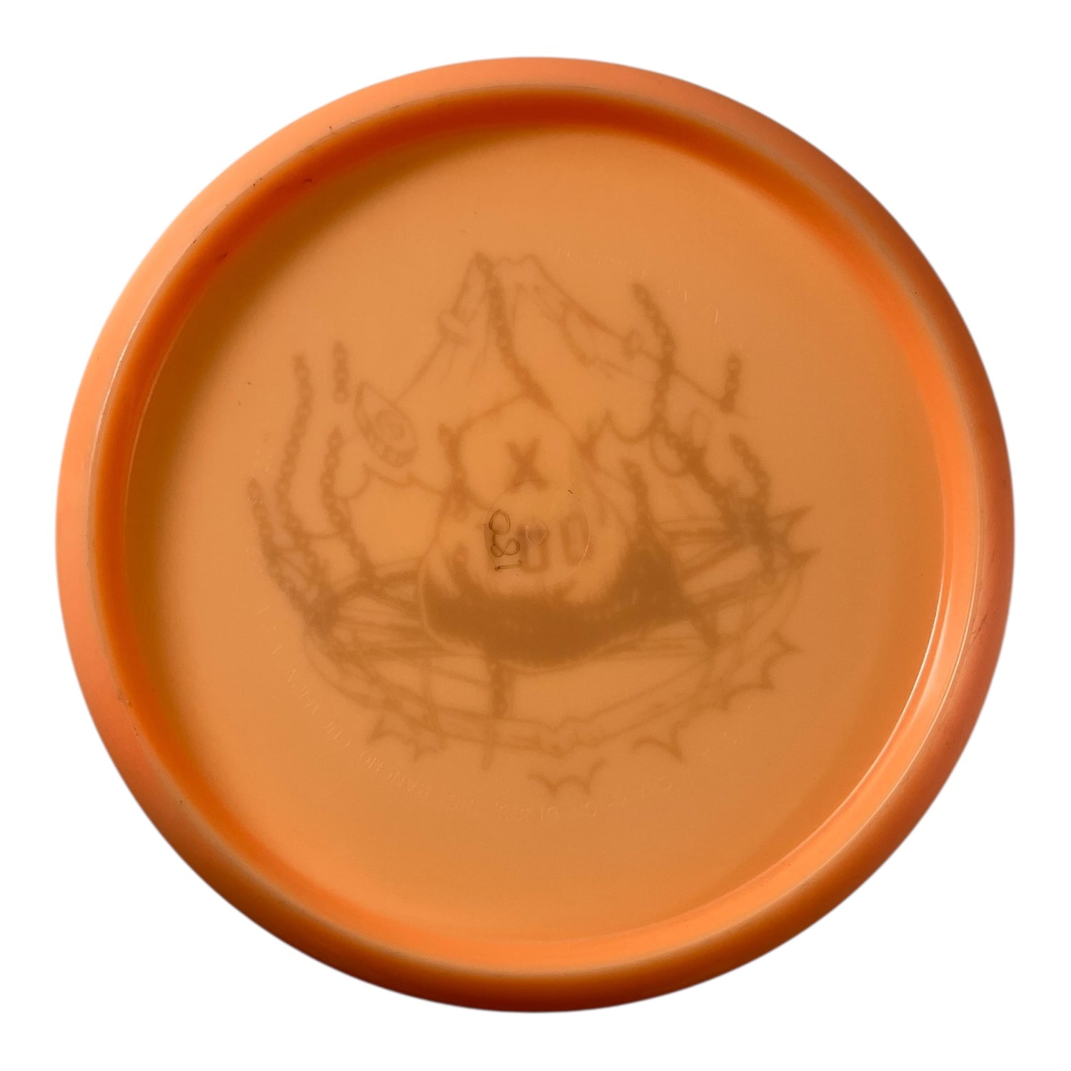 Infinite Discs Anubis - Used Like New | C-Blend Glow | Orange/Holo 180g (Patent) Disc Golf