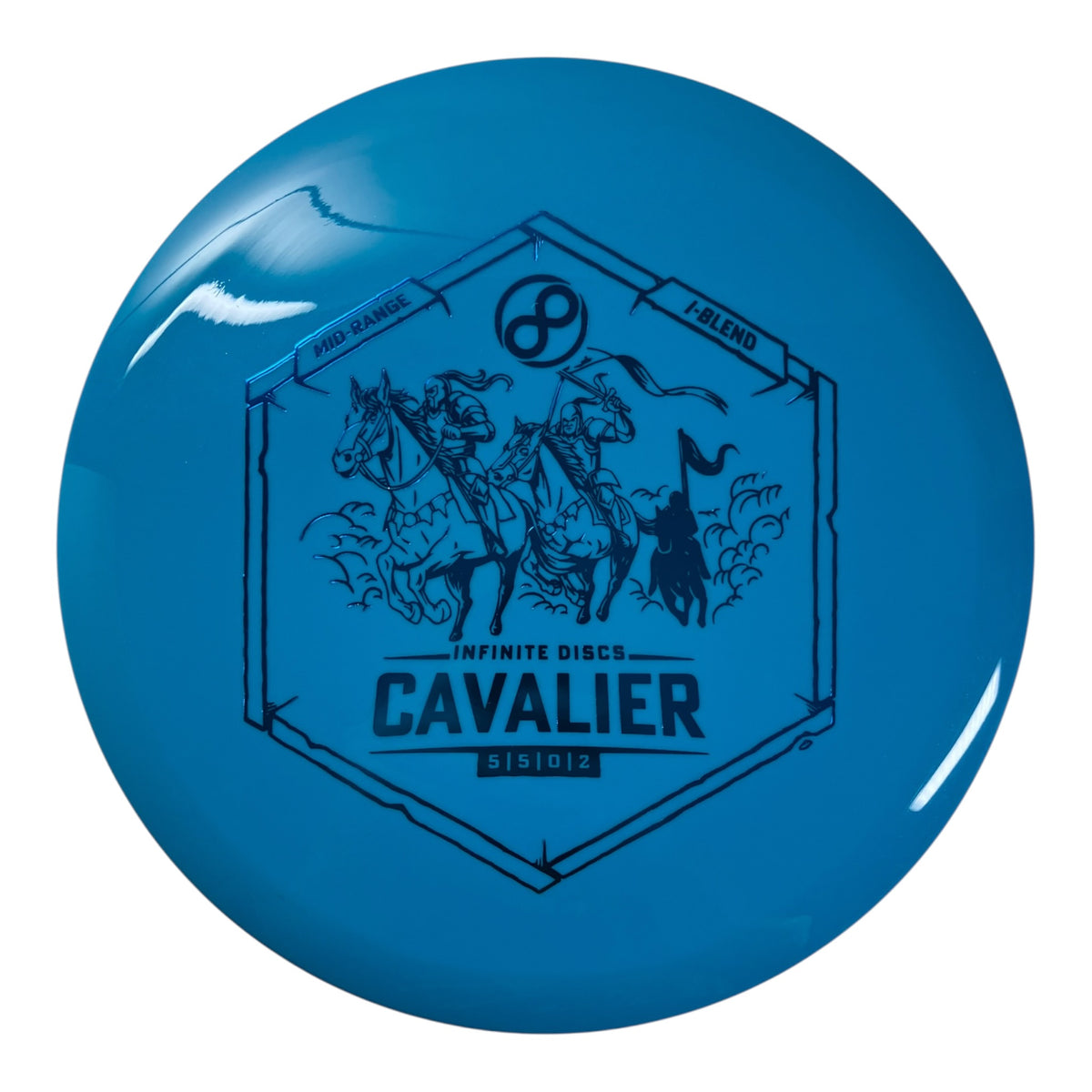 Infinite Discs Cavalier | I-Blend | Blue/Blue 167g Disc Golf