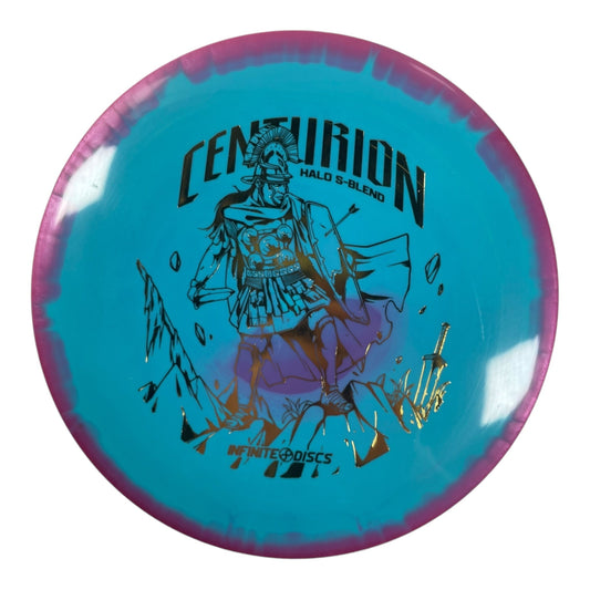 Infinite Discs Centurion | Halo S - Blend | Blue/Gold 175g Disc Golf