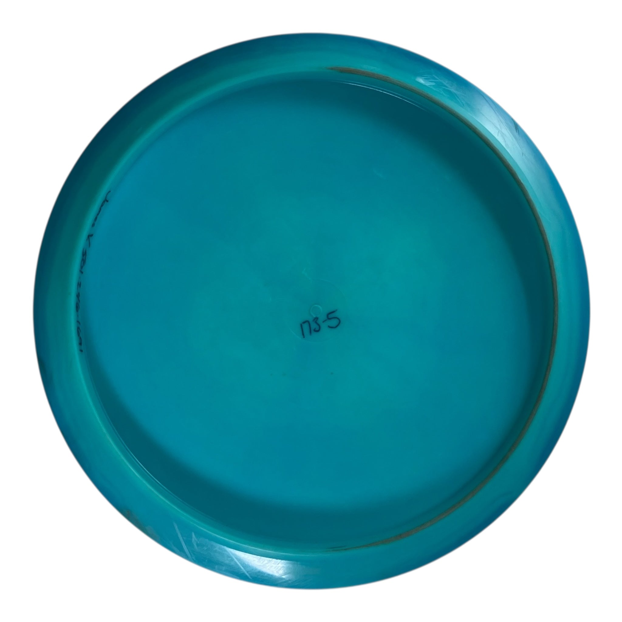 Infinite Discs Centurion - Used Excellent | Swirly S-Blend | Blue/Wiped (James Proctor) 175g Disc Golf