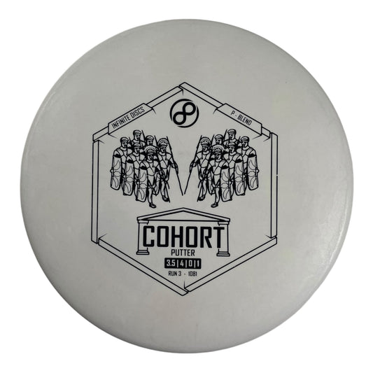 Infinite Discs Cohort | P - Blend | White/Black 175g Disc Golf