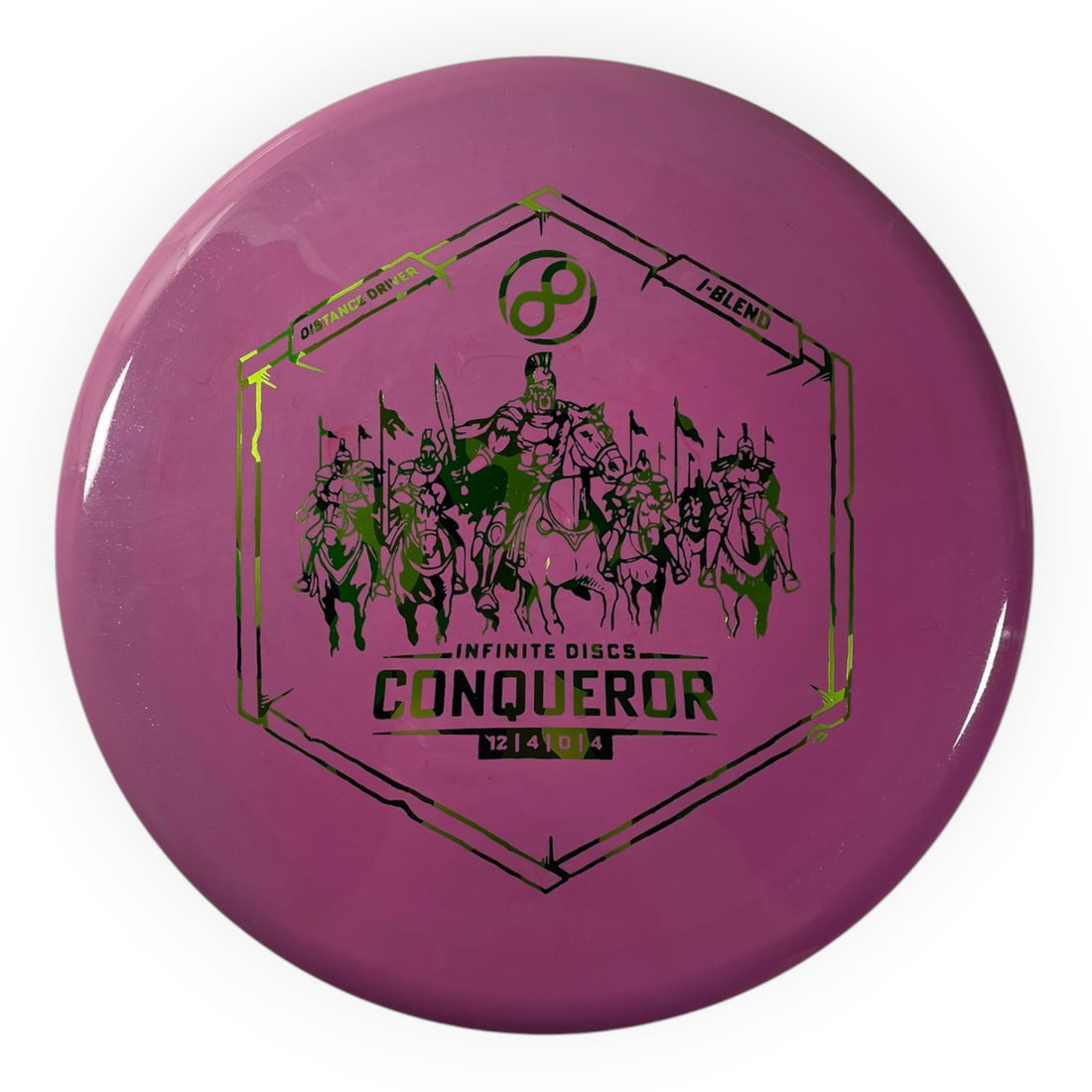 Infinite Discs Conqueror | I-Blend | Pink/Camo 174g Disc Golf