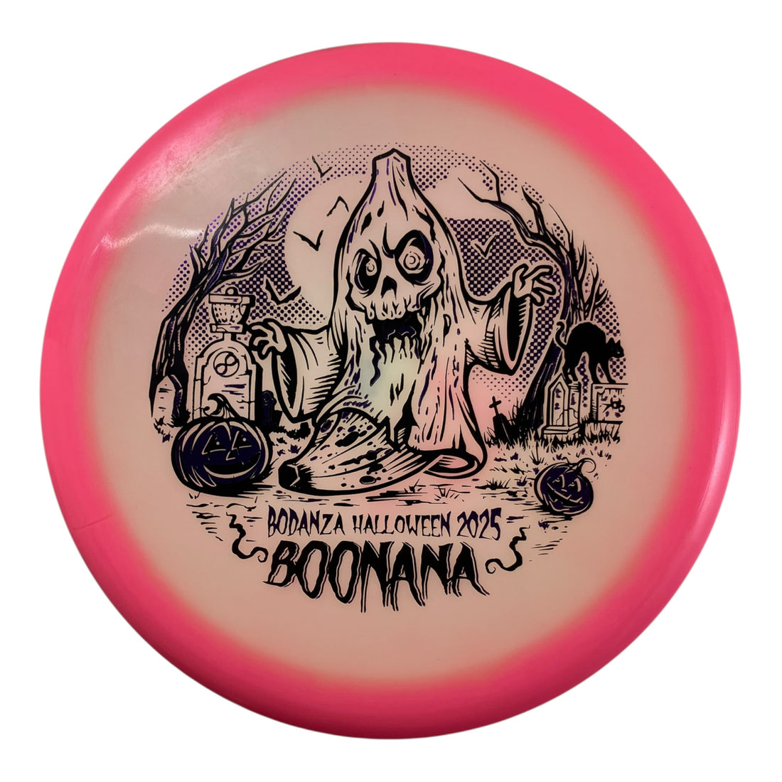 Infinite Discs Dynasty - Used Like New | Proto Glow Halo S-Blend | Pink/Purple 168g (Rotten Boodanza) Disc Golf