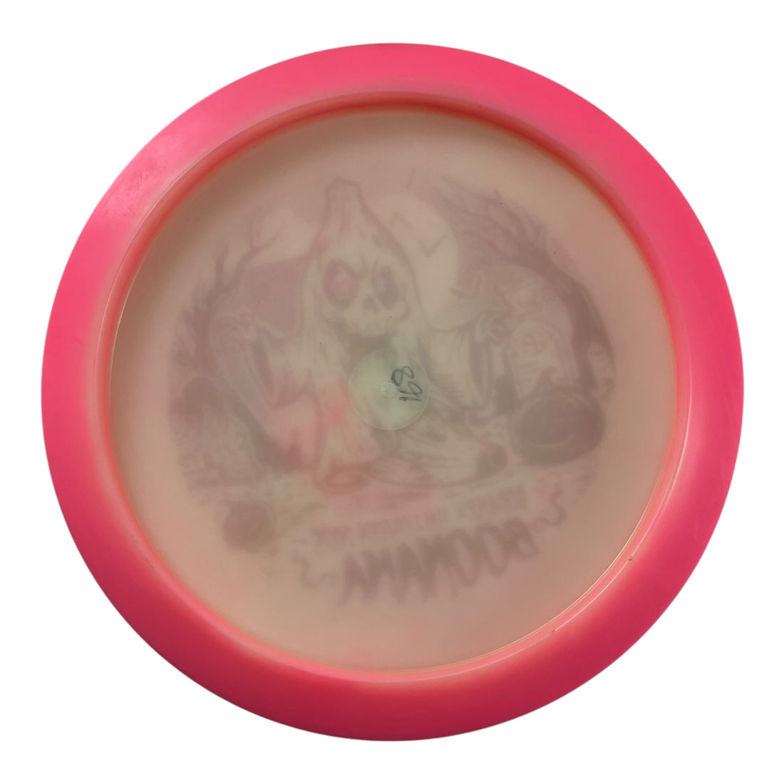 Infinite Discs Dynasty - Used Like New | Proto Glow Halo S-Blend | Pink/Purple 168g (Rotten Boodanza) Disc Golf
