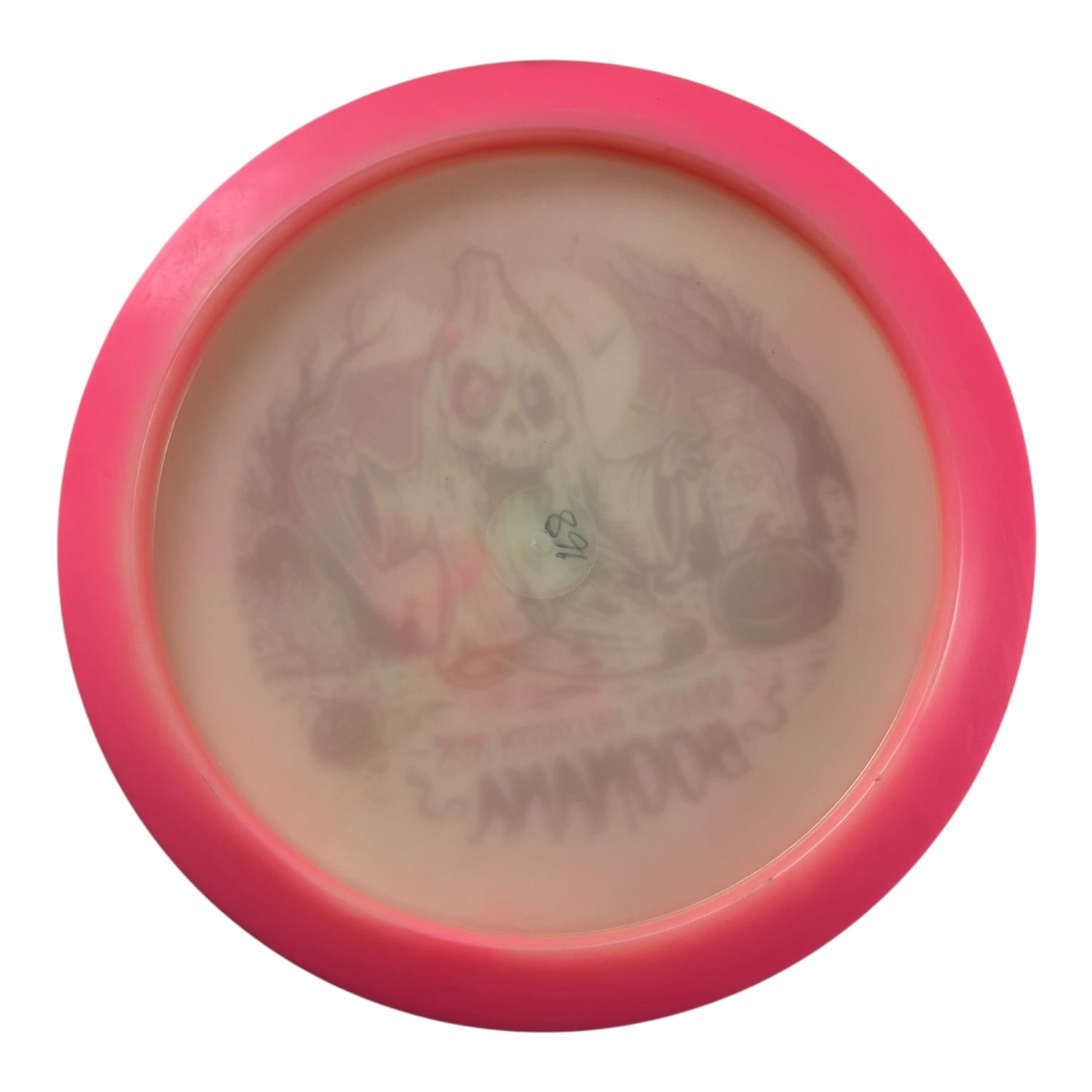 Infinite Discs Dynasty - Used Like New | Proto Glow Halo S-Blend | Pink/Purple 168g (Rotten Boodanza) Disc Golf