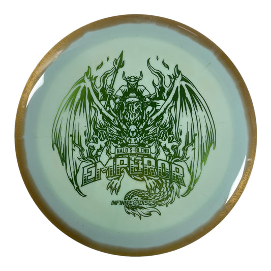 Infinite Discs Emperor | Halo S - Blend | Blue/Green 171g Disc Golf