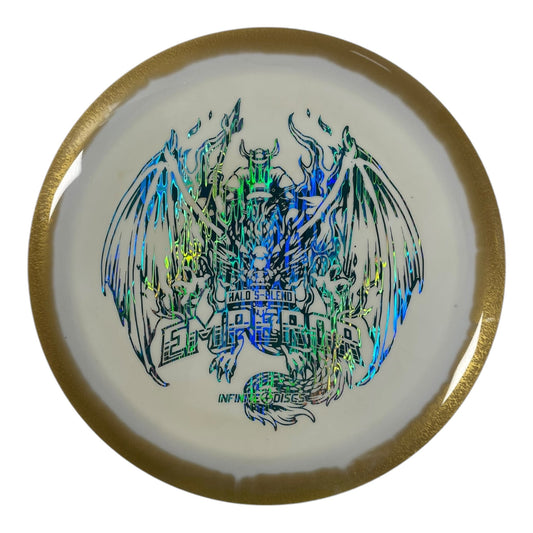 Infinite Discs Emperor | Halo S - Blend | White/Blue Holo 170g Disc Golf