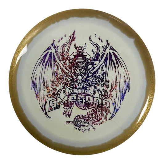 Infinite Discs Emperor | Halo S - Blend | White/Purple Sparkle 170g Disc Golf