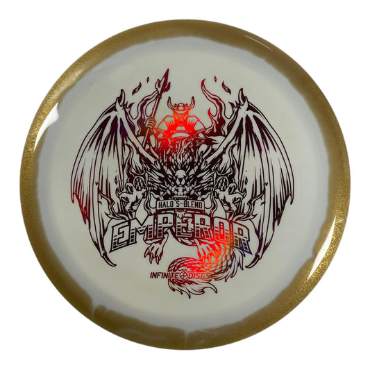 Infinite Discs Emperor | Halo S - Blend | White/Red 170g Disc Golf