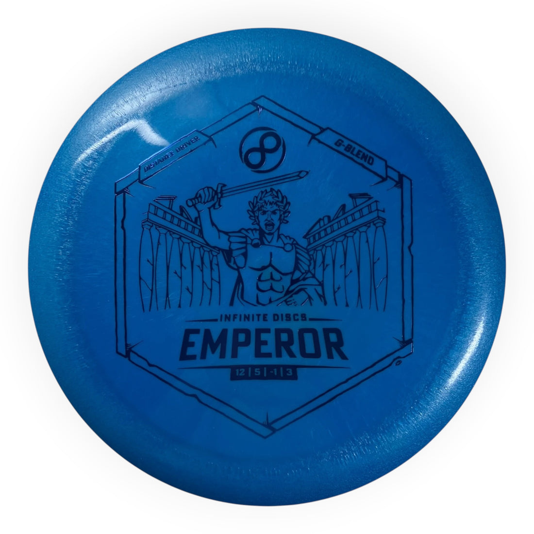 Infinite Discs Emperor | G-Blend | Blue/Blue 171g Disc Golf