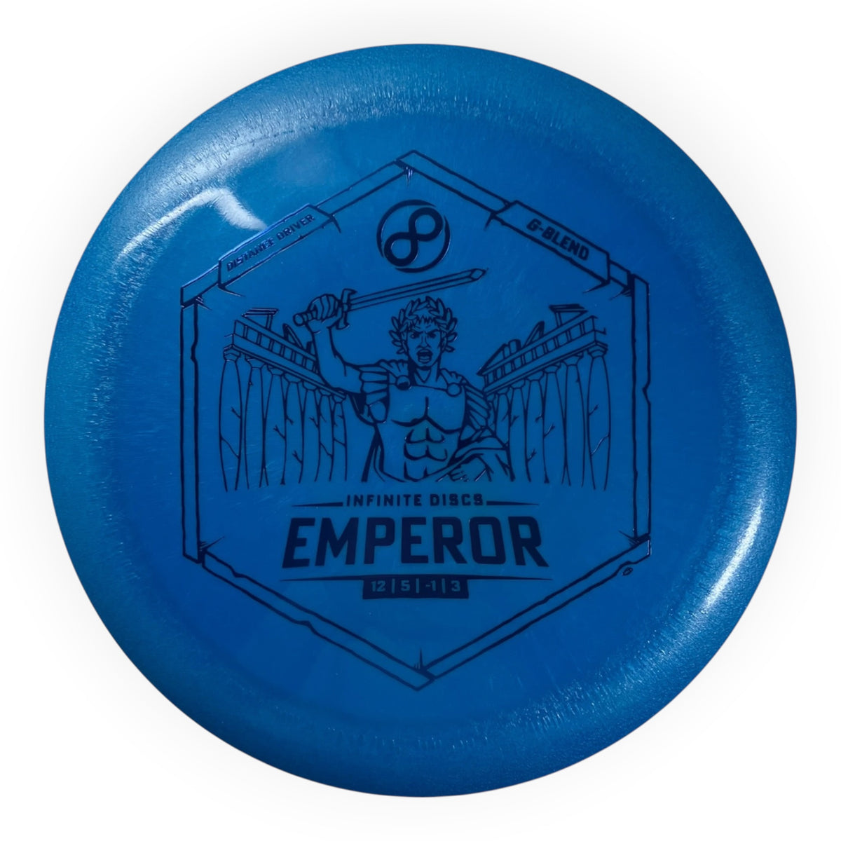 Infinite Discs Emperor | G-Blend | Blue/Blue 171g Disc Golf