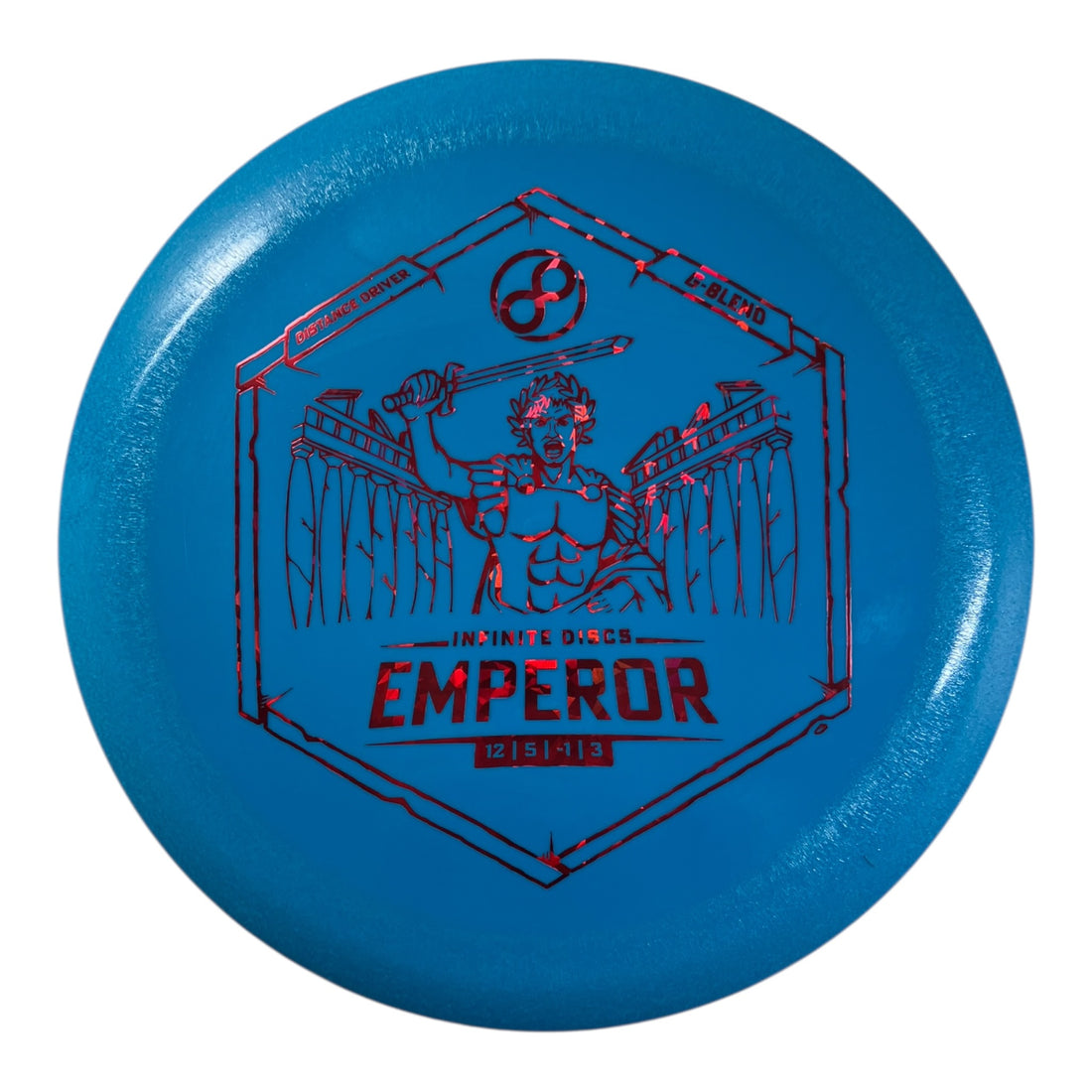 Infinite Discs Emperor | G-blend | Blue/Red 171g Disc Golf