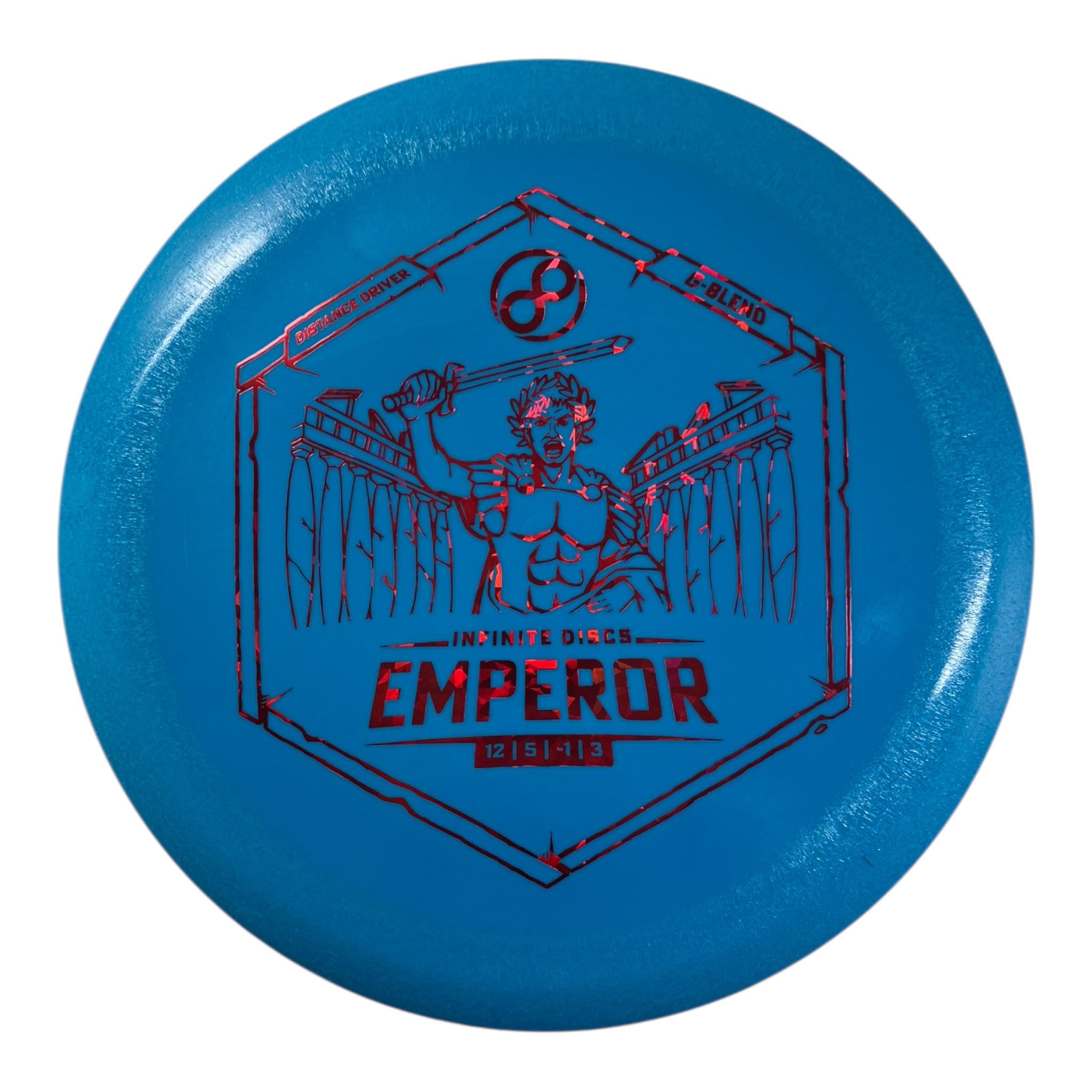 Infinite Discs Emperor | G-blend | Blue/Red 171g Disc Golf