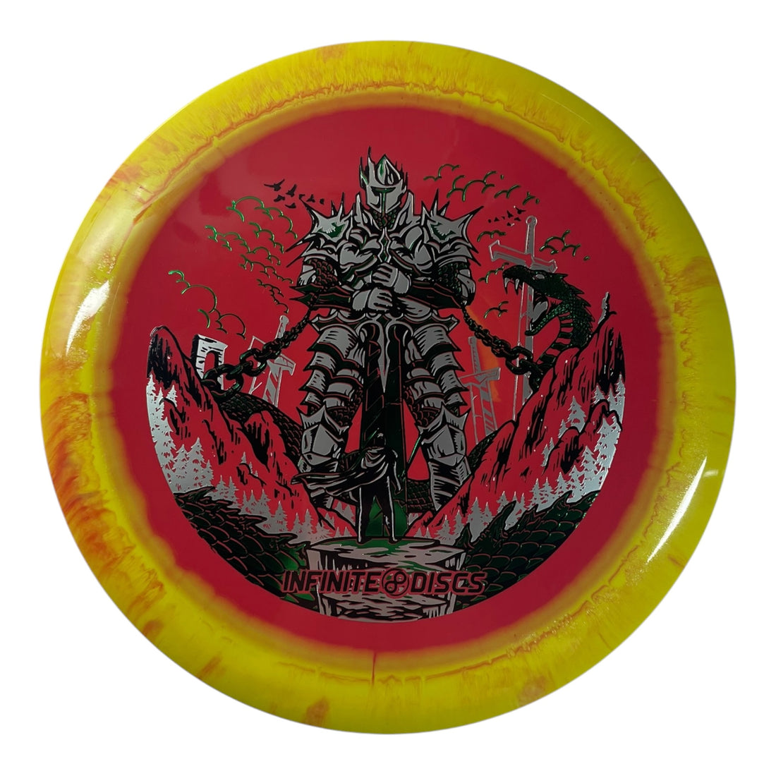 Infinite Discs Emperor | Halo I-blend | Red/Green 175g (Special Edition) Disc Golf