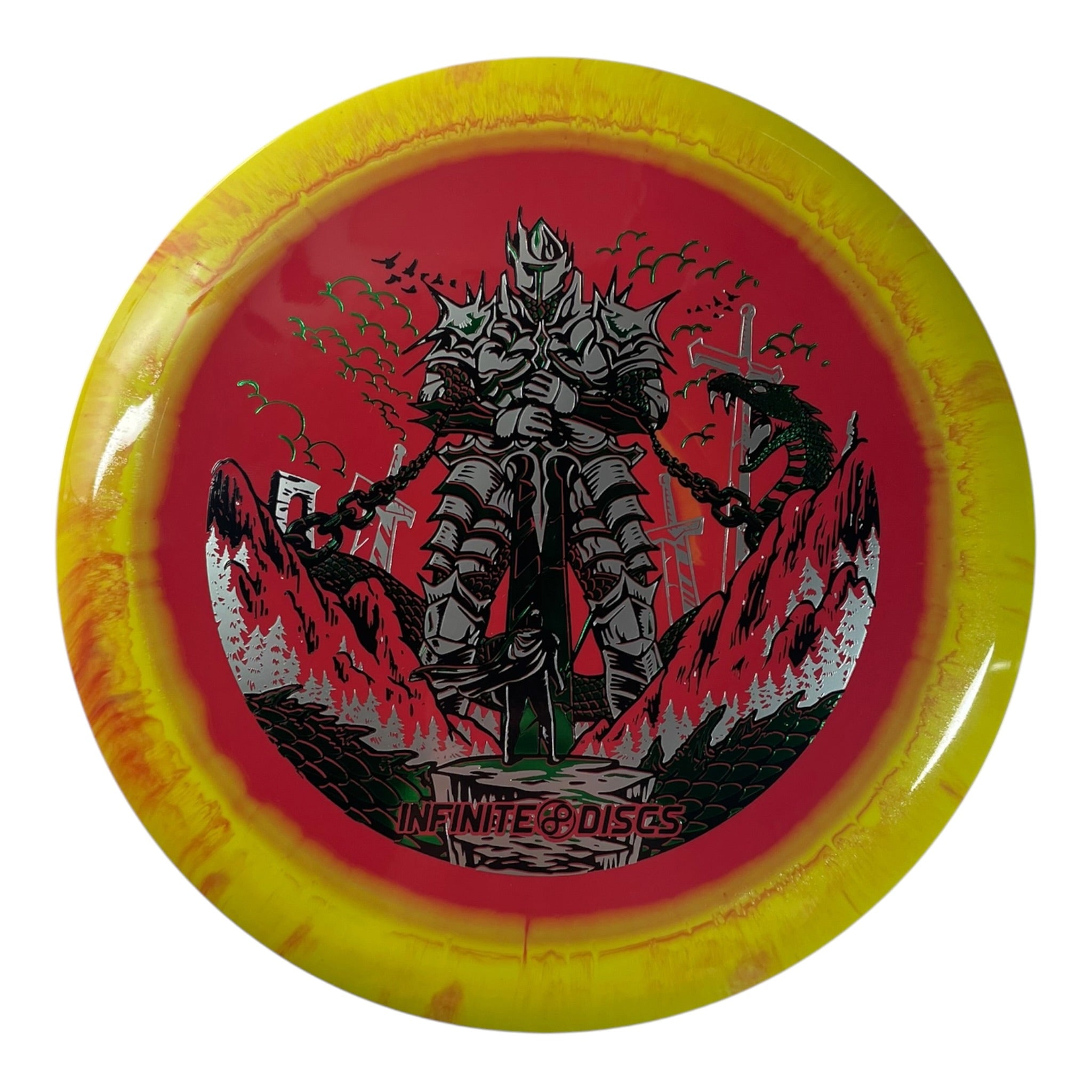 Infinite Discs Emperor | Halo I-blend | Red/Green 175g (Special Edition) Disc Golf