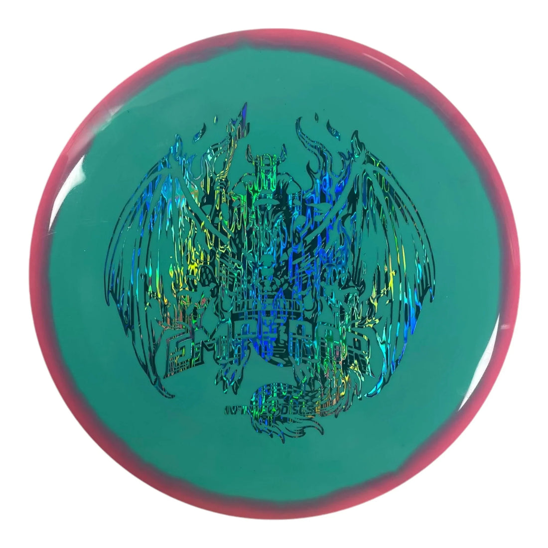 Infinite Discs Emperor | Halo S - blend | Green/Blue Holo 170g Disc Golf