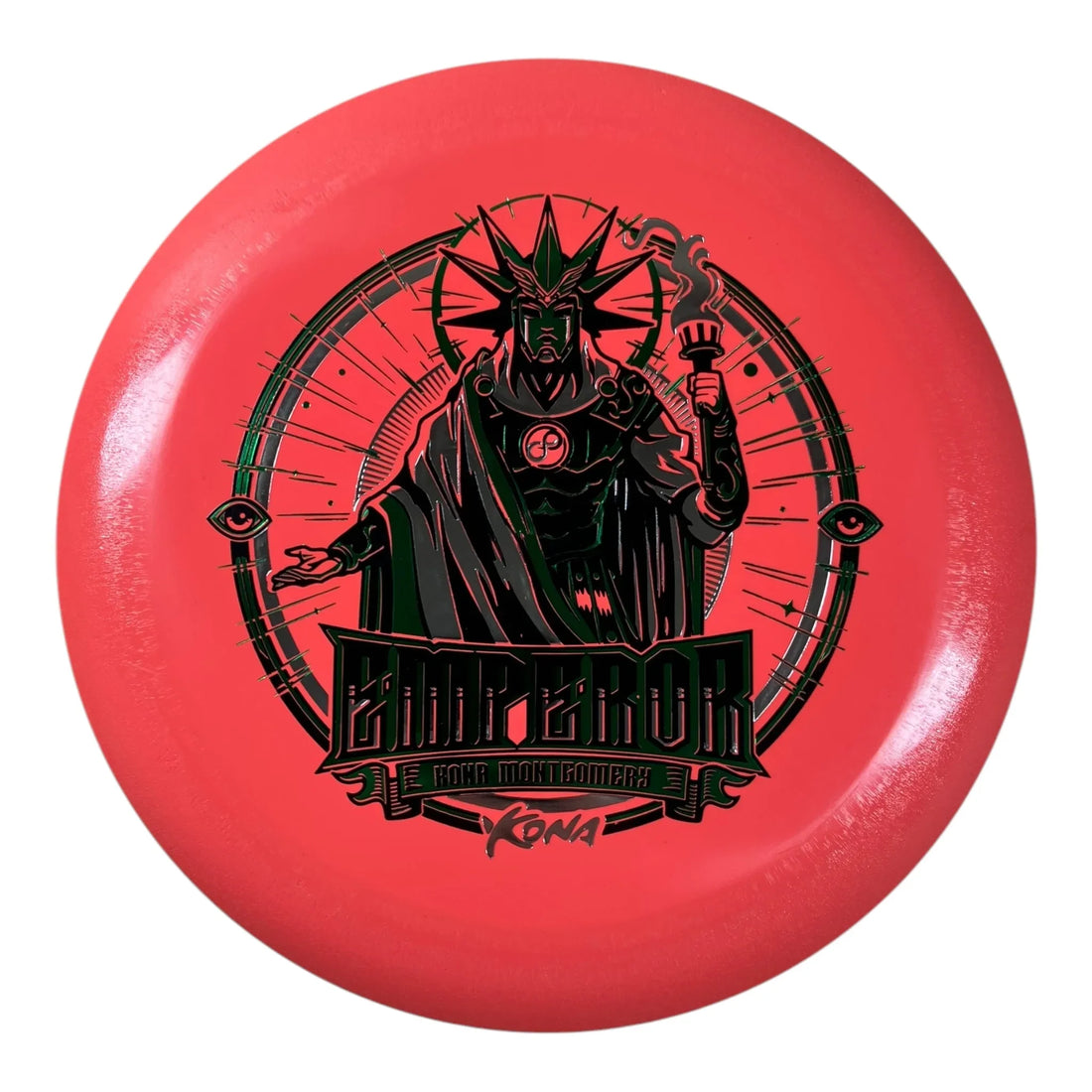 Infinite Discs Emperor | I-Blend | Coral/Green 163g (Kona Montgomery) Disc Golf
