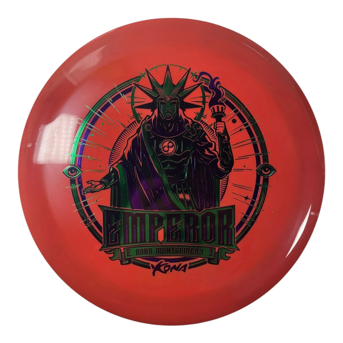 Infinite Discs Emperor | I-Blend | Orange/Green 172g (Kona Montgomery) Disc Golf