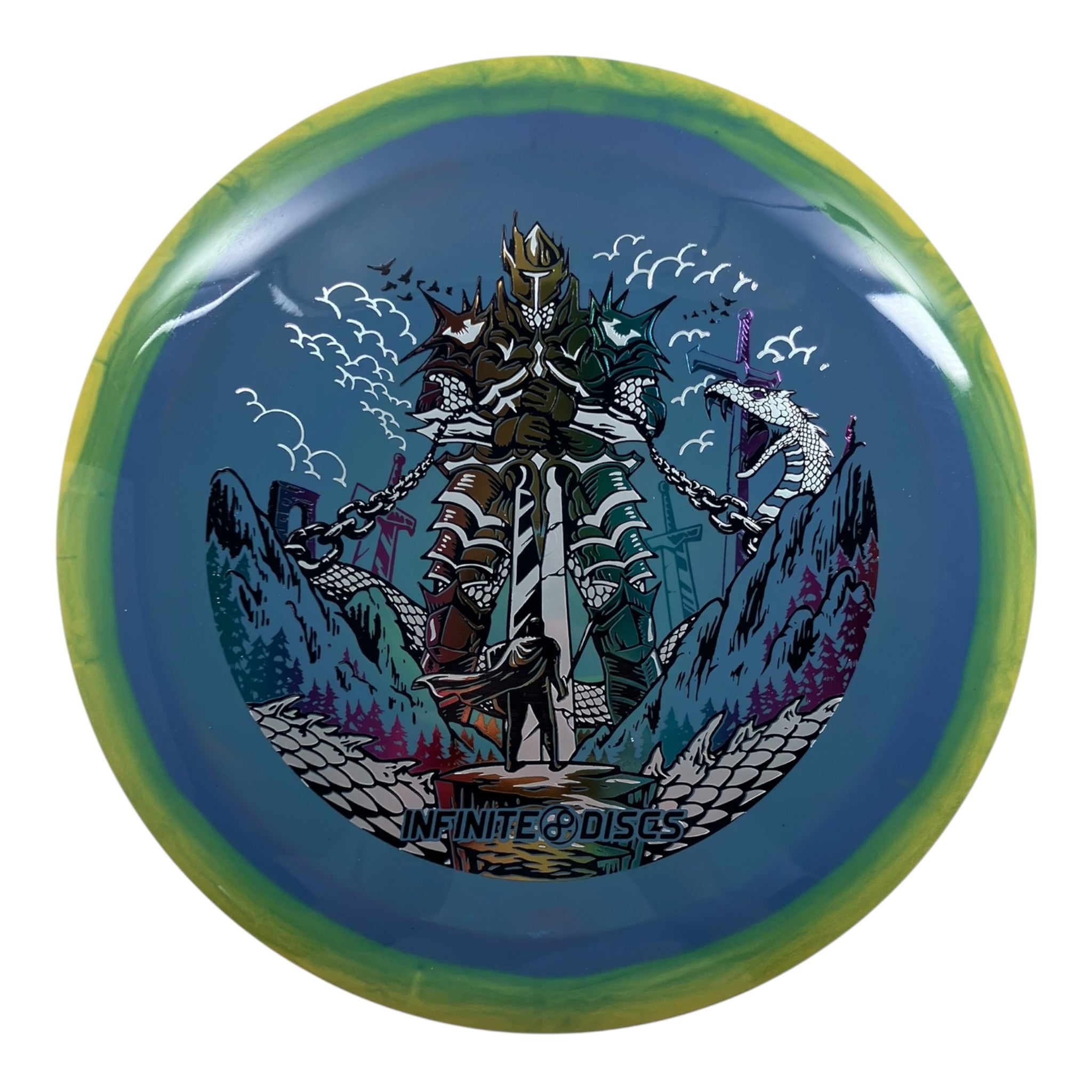 Infinite Discs Emperor | I-blend | Purple/Rainbow 173g (Special Edition) Disc Golf