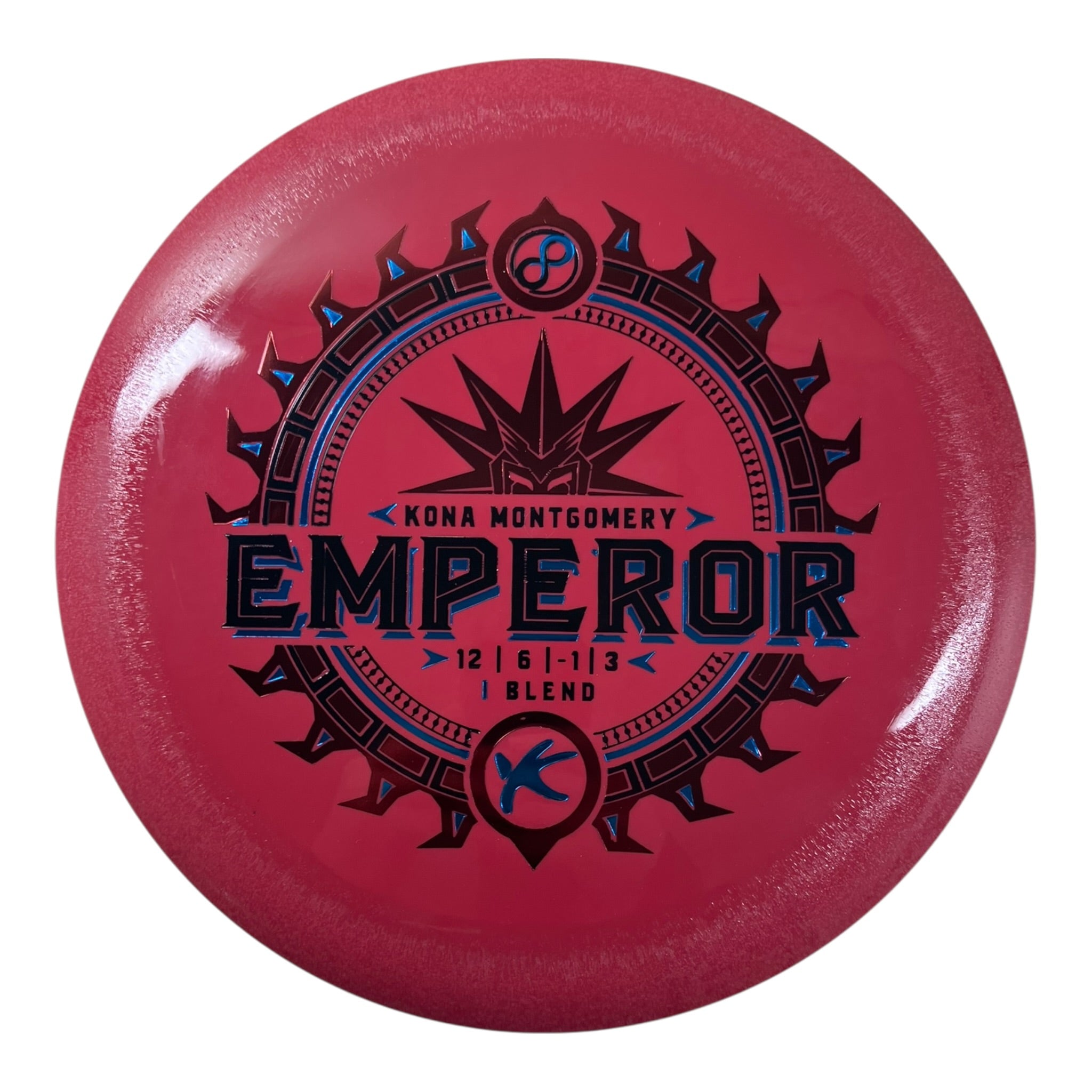 Infinite Discs Emperor | I-Blend | Red/Blue 162g (Kona Montgomery) Disc Golf
