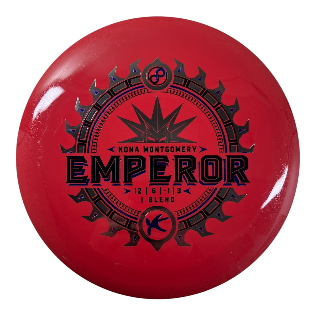 Infinite Discs Emperor | I-Blend | Red/Silver 171-172g (Kona Montgomery) Disc Golf